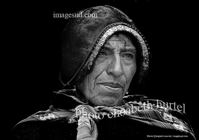 Portrait, Bolivia, photo fine art black and white